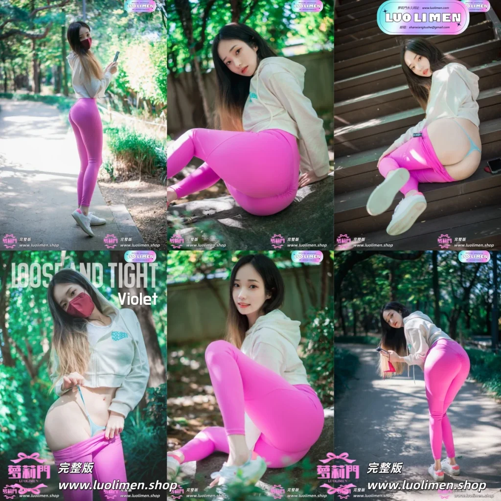 Bambi밤비 NO.073 - [DJAWA] Loose & Tight ：Violet-萝莉萌妹